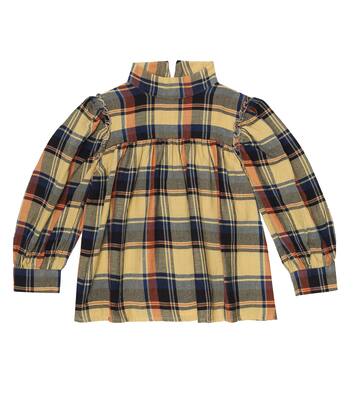 Martha checked cotton top | Morley