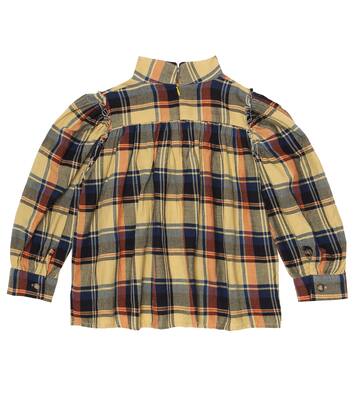 Martha checked cotton top | Morley