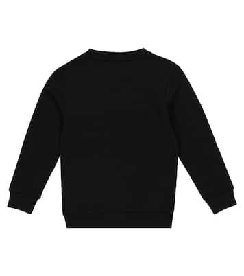 Bedrucktes Sweatshirt aus Baumwolle | Balmain Kids