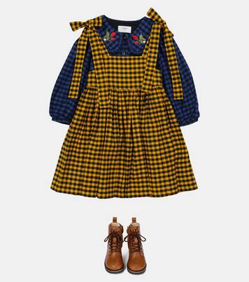 Checked cotton flannel shirt | Paade Mode