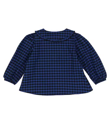 Checked cotton flannel shirt | Paade Mode