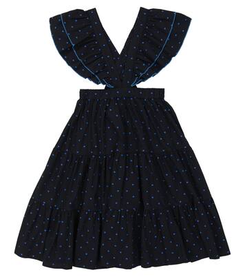 Polka-dot cotton-blend skirt | Paade Mode