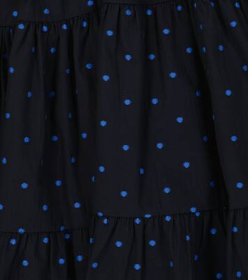 Polka-dot cotton-blend skirt | Paade Mode