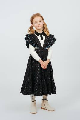 Polka-dot cotton-blend skirt | Paade Mode