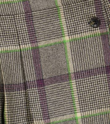 Jupe Talissa en laine à carreaux | Bonpoint