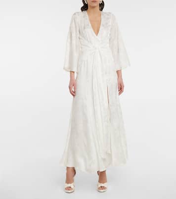 Sandalen Rosie 120 aus Satin | Jimmy Choo