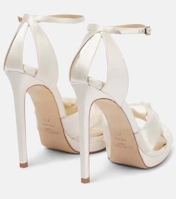 Sandalen Rosie 120 aus Satin | Jimmy Choo