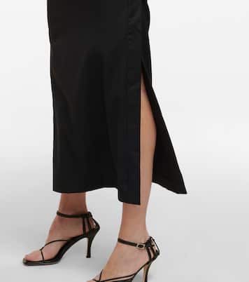 Robe longue en laine | Christopher Esber