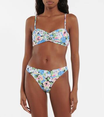 Floral bikini top | Ganni