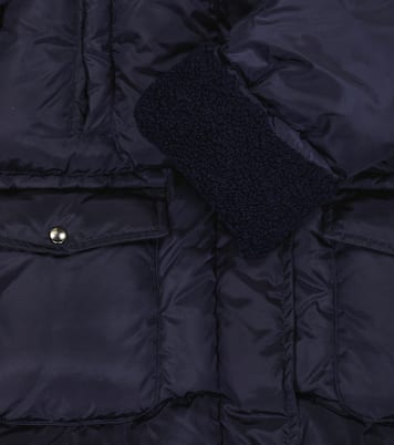 Teddy fleece down coat | Il Gufo