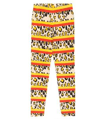 Printed cotton leggings | Mini Rodini
