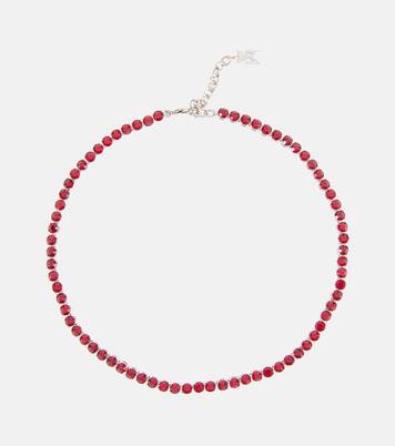 Collier à cristaux | Amina Muaddi