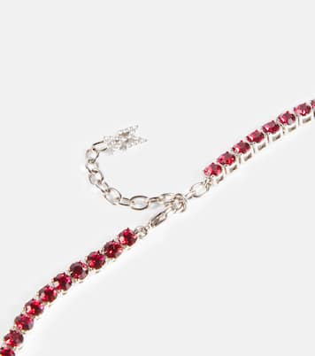 Collier à cristaux | Amina Muaddi