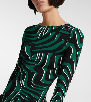 Robe midi imprimée | Diane von Furstenberg