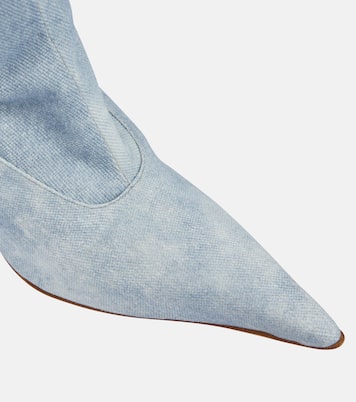 Botas mosqueteras Gia 33 en denim | Gia Borghini