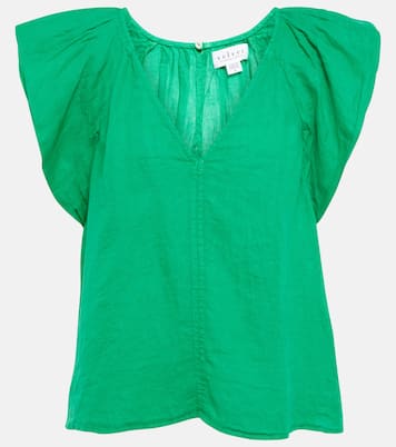 Top Ava aus Leinen | Velvet