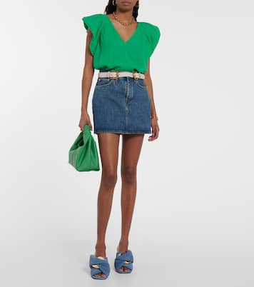 Top Ava aus Leinen | Velvet