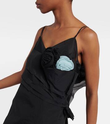 Vestido de fiesta en crepé de nylon | Prada