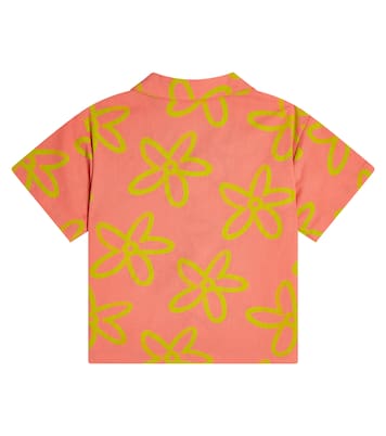 Floral printed cotton shirt | Jellymallow