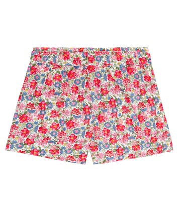 Belted floral cotton shorts | Polo Ralph Lauren Kids