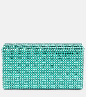 Clutch Paloma Micro in raso | Amina Muaddi