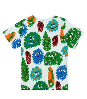 Printed cotton T-shirt | Stella McCartney Kids