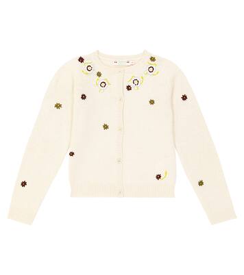 Toesie embroidered wool cardigan | Bonpoint