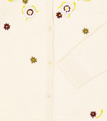 Toesie embroidered wool cardigan | Bonpoint