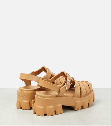 Monolith platform sandals | Prada