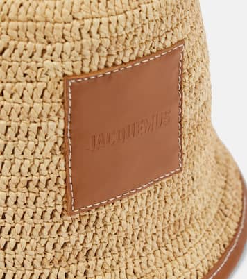 Le Bob Soli raffia bucket hat | Jacquemus