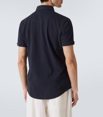 Sebastian cotton piqué polo shirt | Orlebar Brown