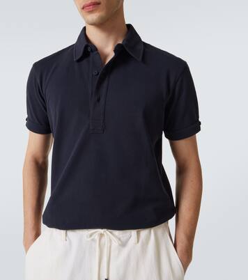 Sebastian cotton piqué polo shirt | Orlebar Brown