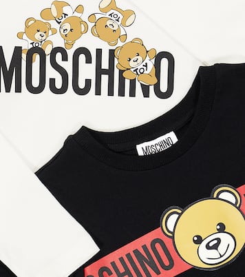Set of 2 cotton jersey T-shirts | Moschino Kids
