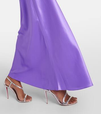 Robe aus Seiden-Charmeuse | Rodarte