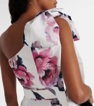 Robe longue de mariée Aveline à fleurs | Rebecca Vallance