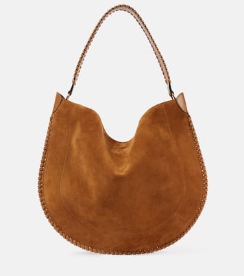 Oskan braided suede shoulder bag | Isabel Marant