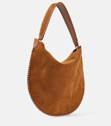 Oskan braided suede shoulder bag | Isabel Marant
