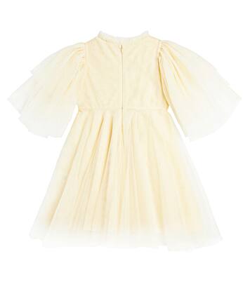 Gilded Floral embellished tulle dress | Tutu Du Monde