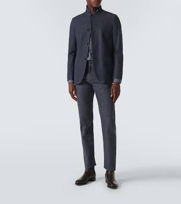中腰直筒牛仔裤 | Loro Piana