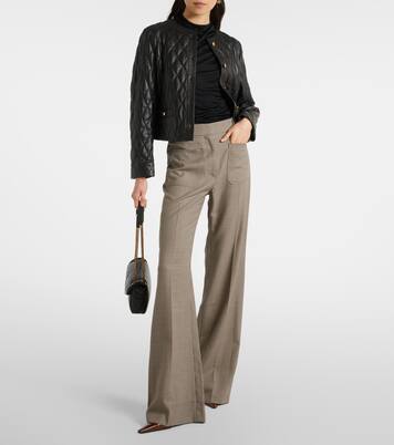 Veste Amy en cuir | Nili Lotan