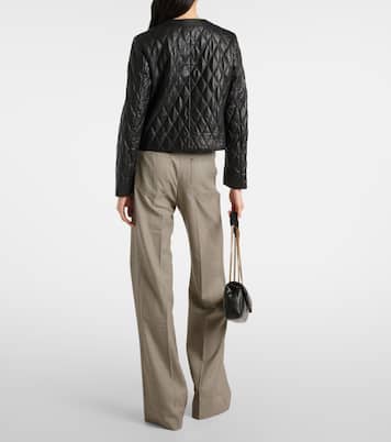 Veste Amy en cuir | Nili Lotan