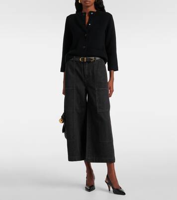 Wide-Leg Cropped-Jeans | Vince