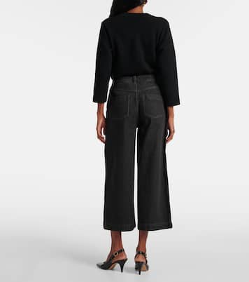 Wide-Leg Cropped-Jeans | Vince