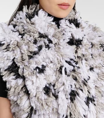 Weste Lynx aus Faux Shearling | Alaïa