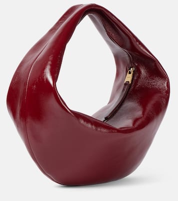 Sac Olivia Medium en cuir verni | Khaite