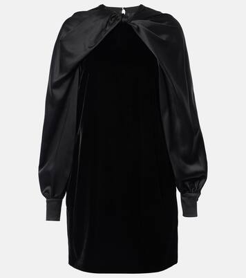 Robe Zarella en velours et satin | Max Mara