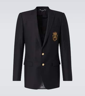 Blazer aus Wolle und Seide | Dolce&Gabbana