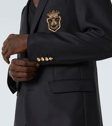 Blazer aus Wolle und Seide | Dolce&Gabbana