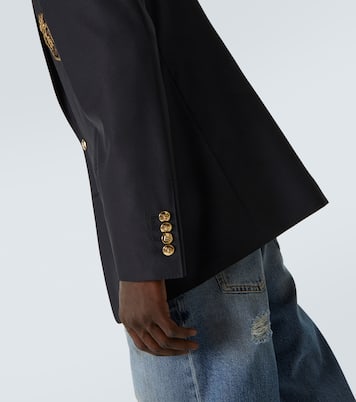 Blazer aus Wolle und Seide | Dolce&Gabbana