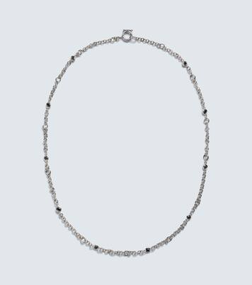 Gravity Estrella 18kt gold-plated sterling silver necklace with diamonds | Spinelli Kilcollin